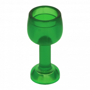 Посуд Lego Utensil Goblet Large 33061 4107478 4112845 4184851 Trans-Green Б/У