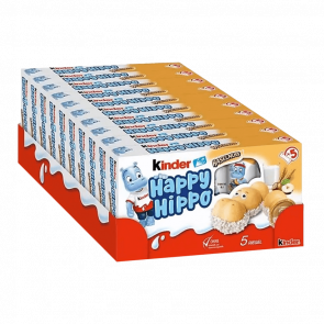 Набор Батончик Kinder Happy Hippo Haselnuss 5 Pieces 103g 10шт