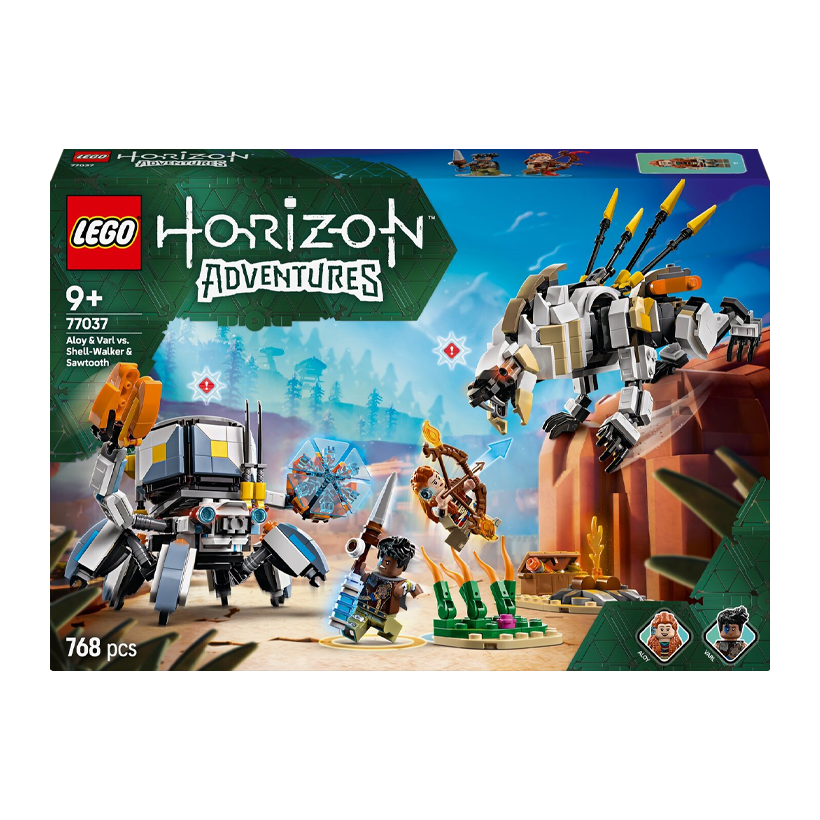 Конструктор Lego Horizon Adventures Aloy і Varl проти Shell-Walker і Sawtooth 77037 Новий - Retromagaz