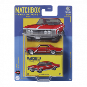 Машинка Premium Matchbox 1964 Buick Riviera Collectors 1:64 HVW15 Red - Retromagaz