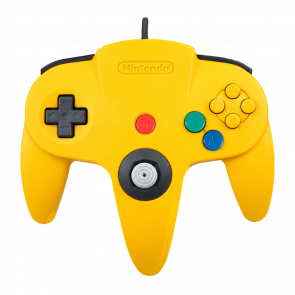 Геймпад Проводной Nintendo N64 NUS-005 Yellow 1.9m Б/У - Retromagaz
