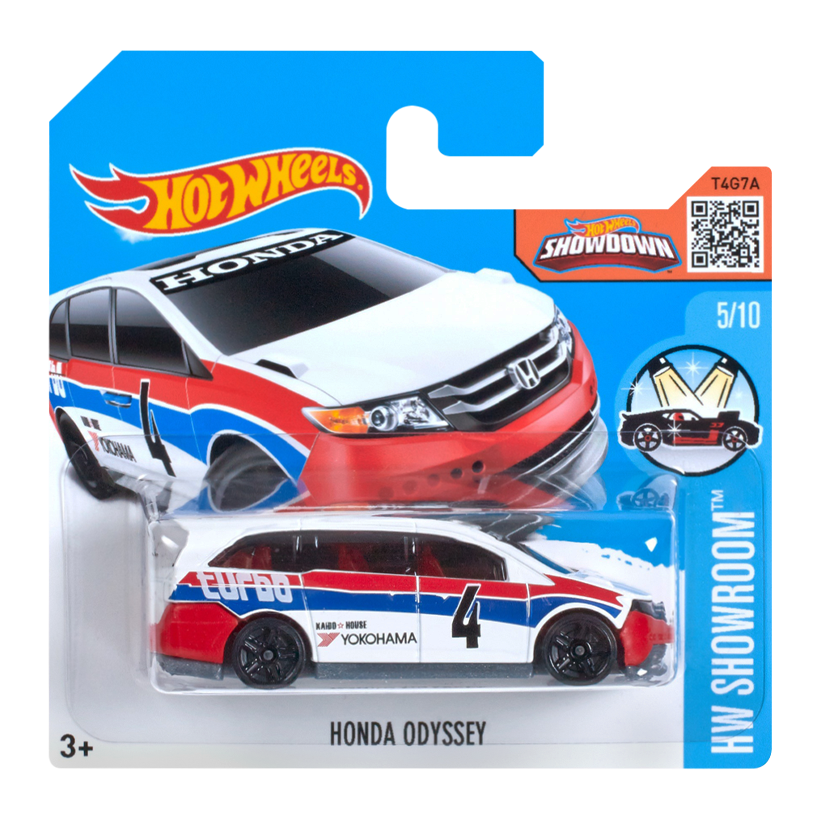 Машинка Базова Hot Wheels Honda Odyssey Showroom 1:64 DHP26 White - Retromagaz