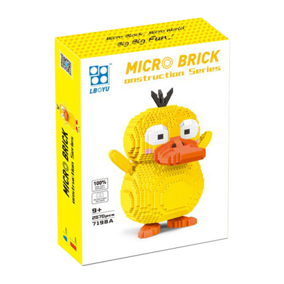 Набір Micro Brick Psyduck 7198A Pokémon Новий - Retromagaz
