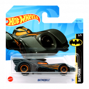 Машинка Базова Hot Wheels Batmobile Batman 1:64 HKG99 Grey