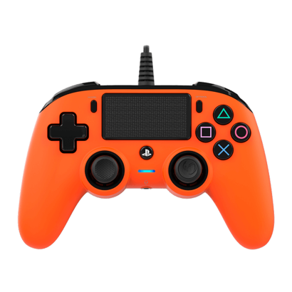 Геймпад Дротовий Nacon PlayStation 4 Wired Compact Controller Orange Б/У - Retromagaz