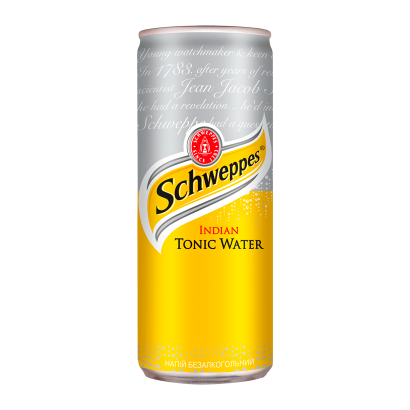 Напиток Schweppes Indian Tonic 330ml - Retromagaz