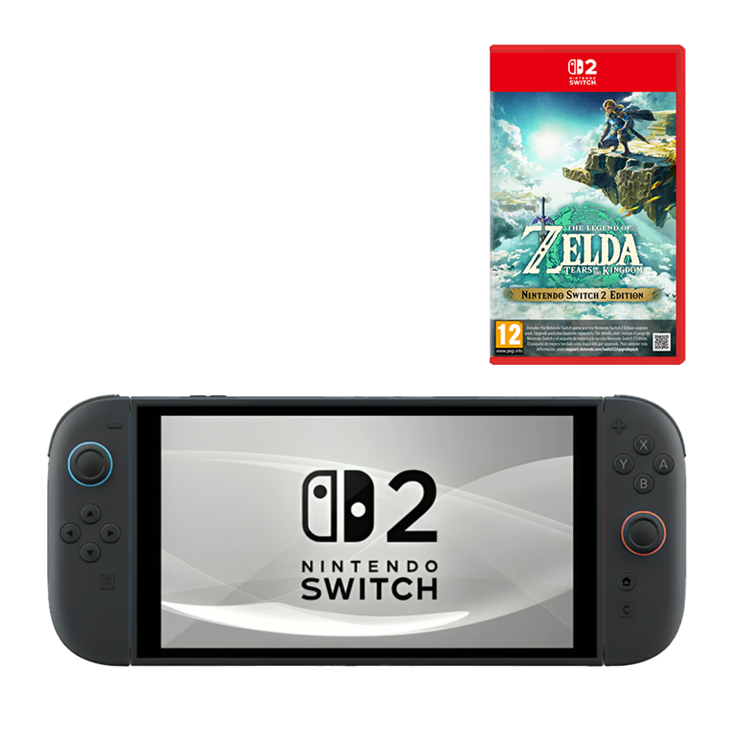 Набір Консоль Nintendo Switch 2 256GB Black Новий  + Гра The Legend of Zelda: Tears of the Kingdom Російська Озвучка - Retromagaz
