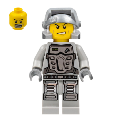 Фигурка Lego Power Miners Doc Grey Outfit Space pm030 Б/У - Retromagaz