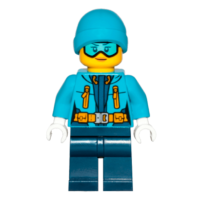 Фигурка Lego 973pb3153 Explorer Female City Arctic cty0906 Б/У - Retromagaz