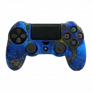 Чехол Силиконовый RMC PlayStation 4 Sea Blue Новый