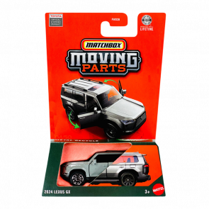 Тематична Машинка Matchbox 2024 Lexus GX Moving Parts 1:64 JHV55 Grey - Retromagaz