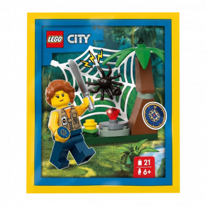 Конструктор Lego Фигурка Jungle Explorer Paper Bag City 952410 cty1766 Новый - Retromagaz