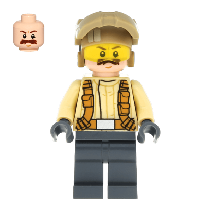 Фігурка Lego Рух Опору Trooper Tan Jacke Star Wars sw0696 1 Б/У - Retromagaz