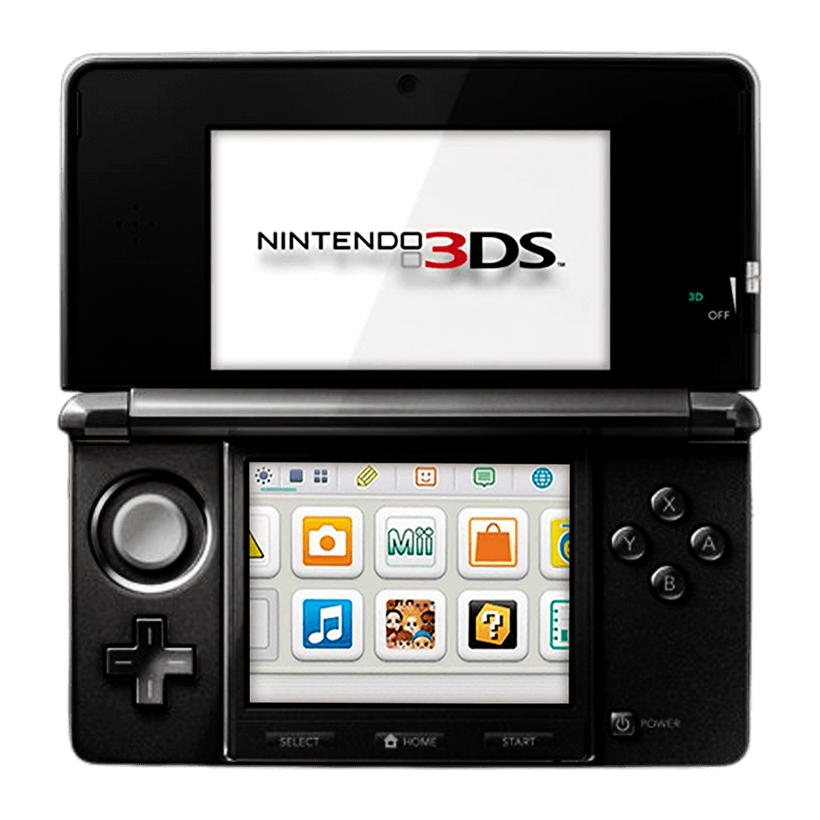 Консоль Nintendo 3DS Kingdom Hearts Limited Edition Модифікована 32GB Black + 10 Вбудованих Ігор Б/У - Retromagaz