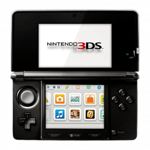 Консоль Nintendo 3DS Kingdom Hearts Limited Edition Модифікована 32GB Black + 10 Вбудованих Ігор Б/У - Retromagaz