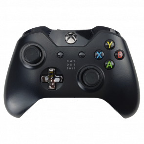 Геймпад Беспроводной Microsoft Xbox One Day One Special Edition Version 1 Black Б/У - Retromagaz