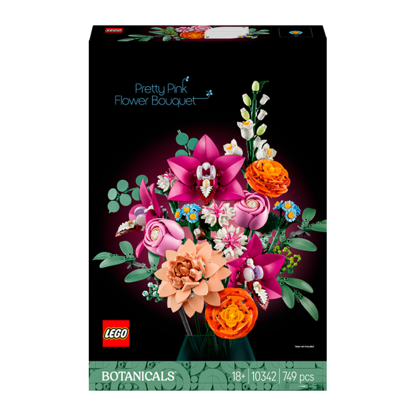 Конструктор Lego Милий Рожевий Букет Квітів Botanicals 10342 Новий - Retromagaz