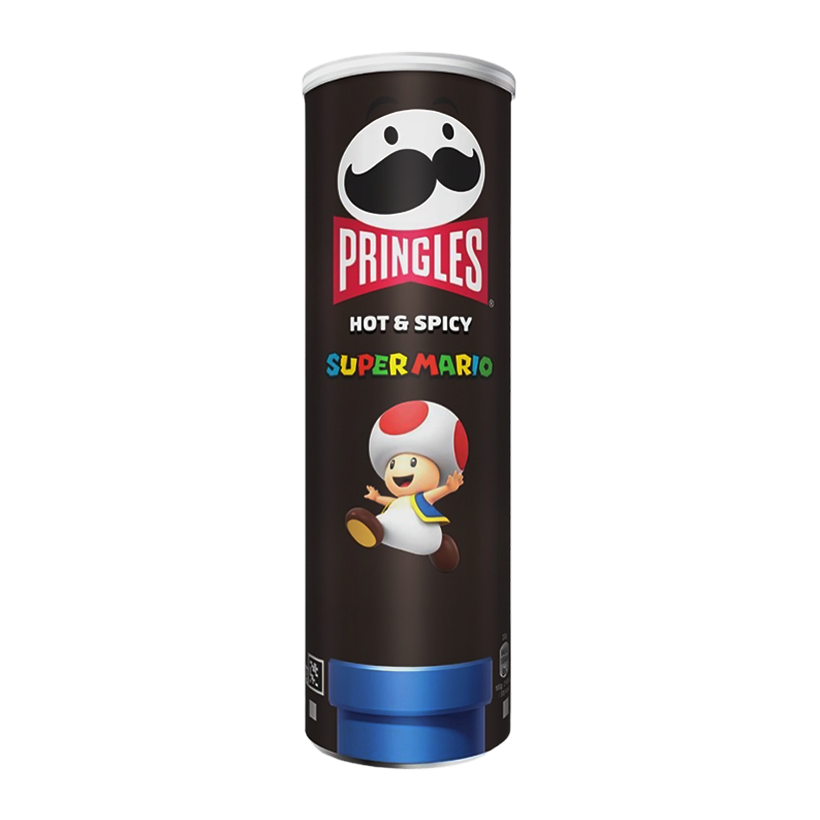 Чипсы Pringles Super Mario Hot & Spicy 165g - Retromagaz