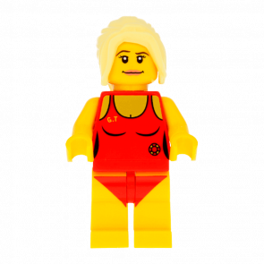 Фигурка Lego Lifeguard Collectible Minifigures Series 2 col024 Б/У