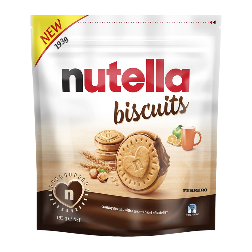 Печенье Nutella Biscuits 193g - Retromagaz