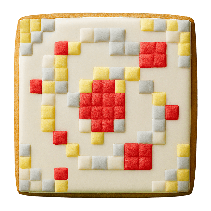 Пряник Kashalot Тортик из Minecraft 70g - Retromagaz