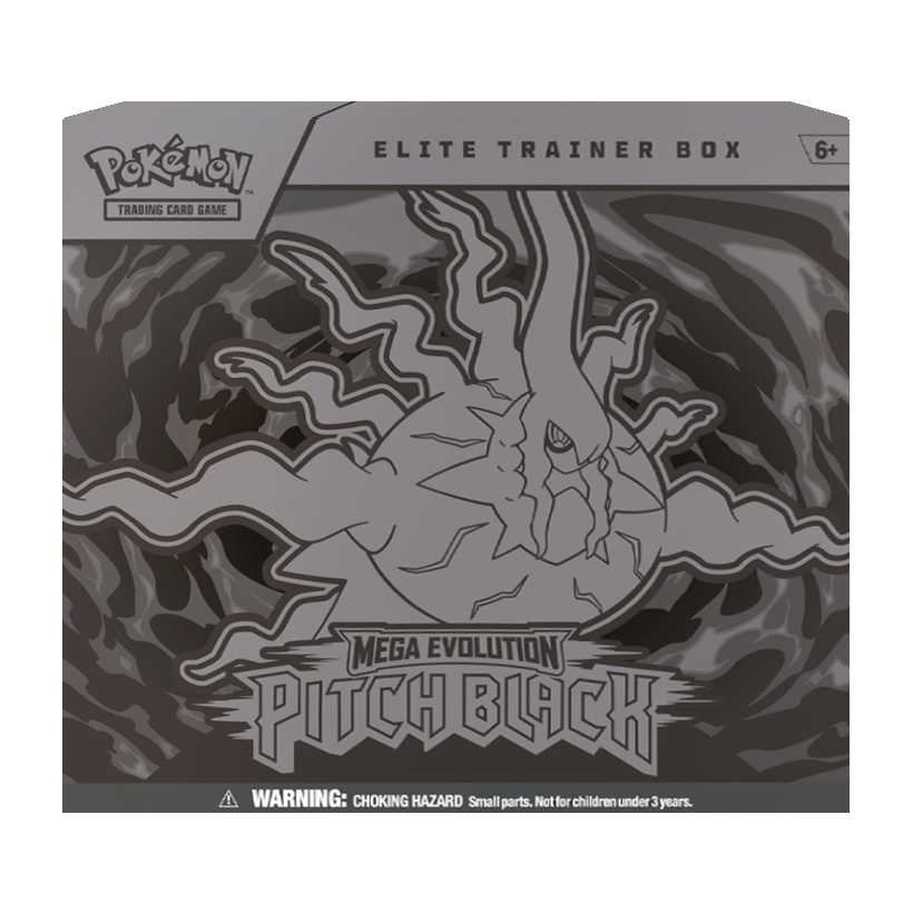 Картки Колекційна Гра Pokemon Mega Evolution Pitch Black - Elite Trainer Box - Retromagaz