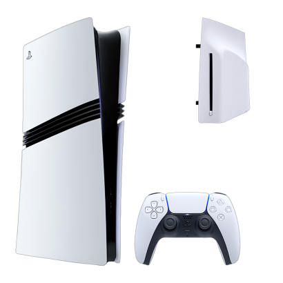 Набір Консоль Sony PlayStation 5 Pro 2TB White Новий  + Дисковод Slim Disc Drive - Retromagaz