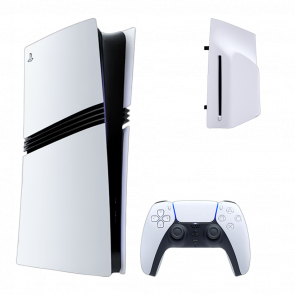 Набор Консоль Sony PlayStation 5 Pro 2TB White Новый  + Дисковод Slim Disc Drive