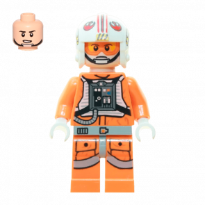 Фигурка Lego Star Wars Джедай Luke Skywalker Pilot Printed Legs sw0461 Б/У Нормальный