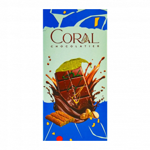 Шоколад Coral Дубайський з Фісташкою 30% 100g - Retromagaz