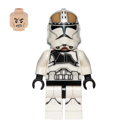Фігурка Lego Star Wars Республіка Clone Trooper Gunner sw0837 1 Б/У Нормальний - Retromagaz