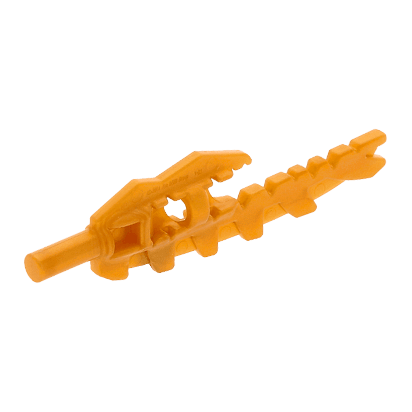 Оружие 2шт Lego Меч Serrated 11107 6019994 Pearl Gold Б/У - Retromagaz