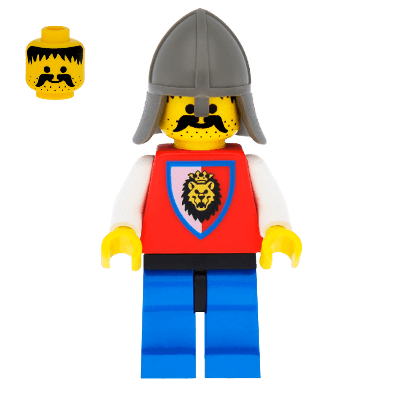 Фигурка Lego Royal Knights 973p4d Knight 3 Castle cas065 Б/У - Retromagaz
