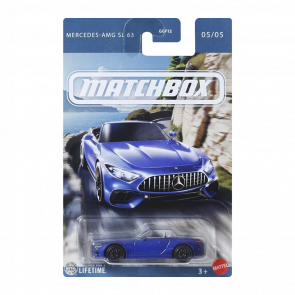 Тематична Машинка Matchbox Mercedes-AMG SL 63 European Streets 1:64 JCH33 Blue