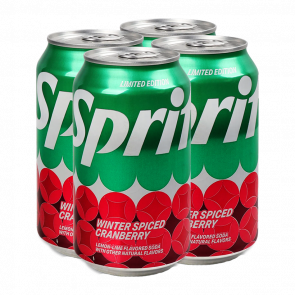 Набор Напиток 4шт Sprite Cranberry 355ml