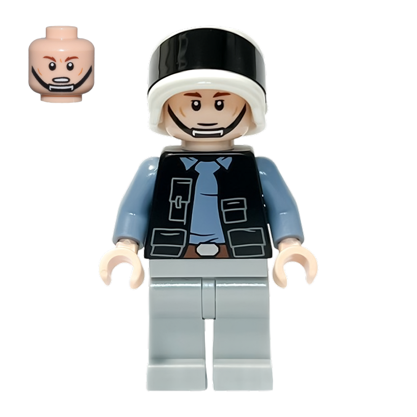 Фігурка Lego Повстанець Rebel Fleet Trooper Vest Star Wars sw1285 Б/У - Retromagaz