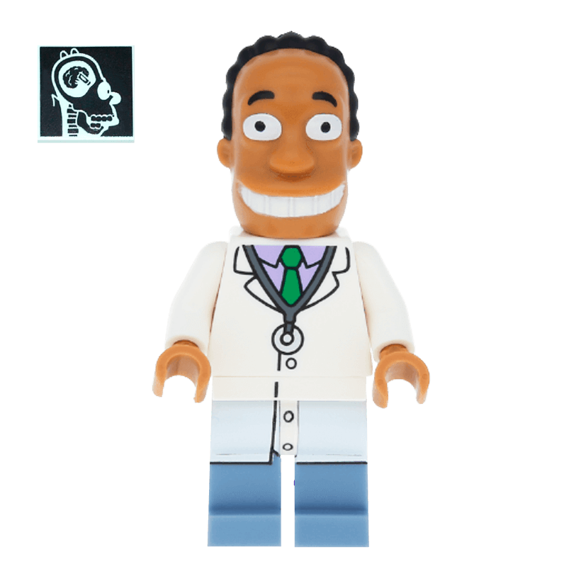 Фигурка Lego Cartoons The Simpsons colsim2-16 Новый Dr. Hibbert - Retromagaz