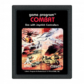 Гра Atari 2600 Combat Black Б/У - Retromagaz