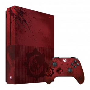 Консоль Microsoft Xbox One S Gears Of War Limited Edition 2TB Red Б/У - Retromagaz