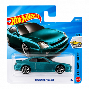 Машинка Базовая Hot Wheels '98 Honda Prelude Factory Fresh 1:64 JJL15 Blue - Retromagaz