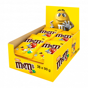 Набір Драже M&M's з Арахісом 90g 36шт - Retromagaz