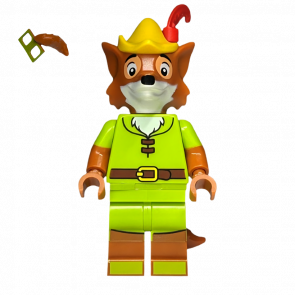 Фигурка Lego Disney Robin Hood 100 Cartoons dis105 Б/У