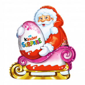 Шоколадное Яйцо Kinder Surprise Рождественский Санта Клаус Святой Николай 75g - Retromagaz