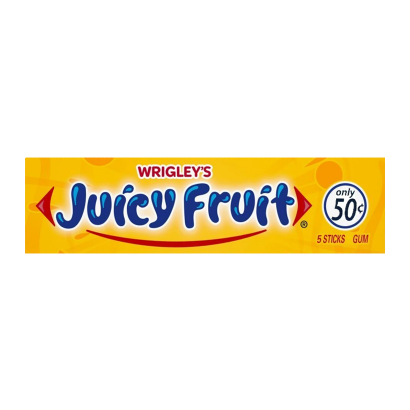 Жевательная Резинка Wrigley’s Juicy Fruit 5 Sticks 15g - Retromagaz