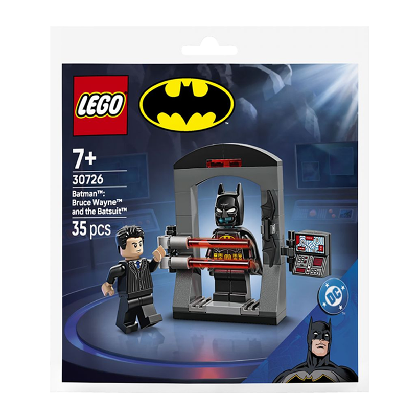 Конструктор Lego Фигурка Брюс Уэйн и Костюм Бэтмена Paper Bag Batman 30726 Новый - Retromagaz