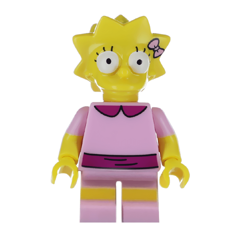 Фигурка Lego Cartoons Simpsons Lisa sim030 2 Б/У Отличное - Retromagaz