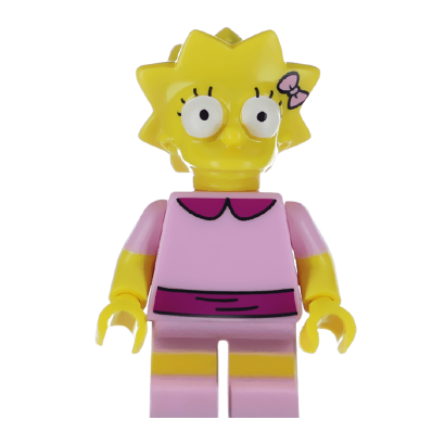 Фигурка Lego Cartoons Simpsons Lisa sim030 2 Б/У Отличное - Retromagaz