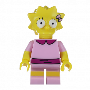 Фигурка Lego Cartoons Simpsons Lisa sim030 2 Б/У Отличное