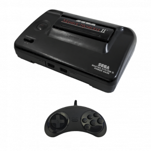 Набір Консоль Sega Master System 2 Europe Black Б/У  + Геймпад Дротовий RMC Mega Drive MD Новий