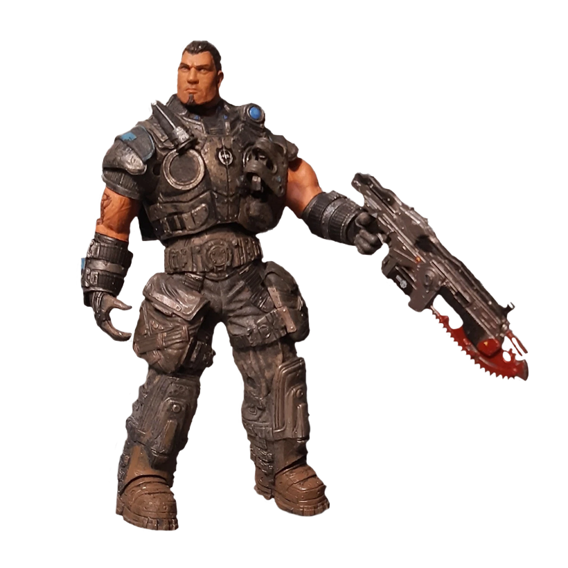 Фигурка Neca Xbox 360 Gears of War Dominic Santiago 7 2008 Б/У - Retromagaz